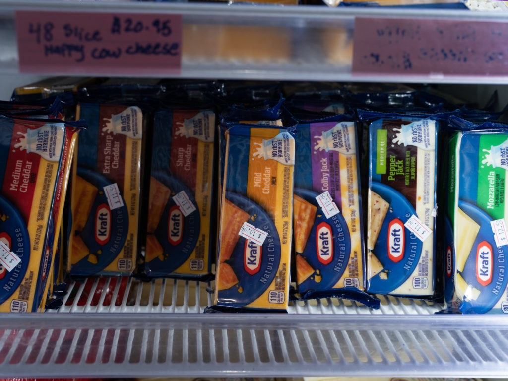 Cost of living - Cheese in Belize