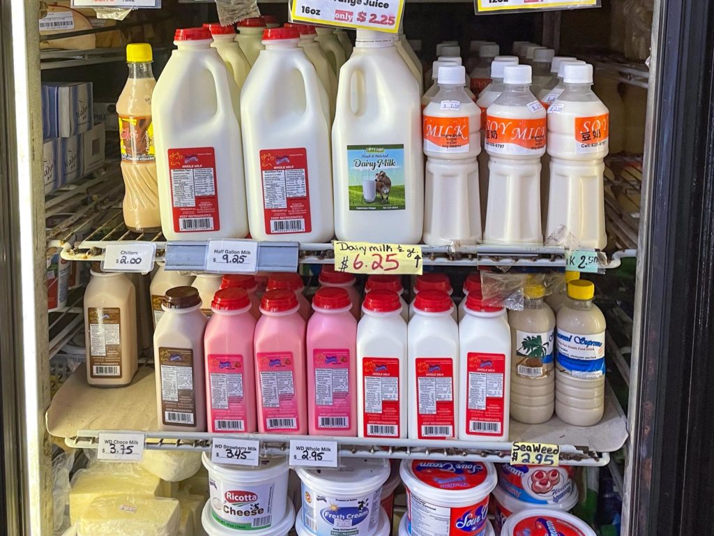 Cost of living - Milk in Belize
